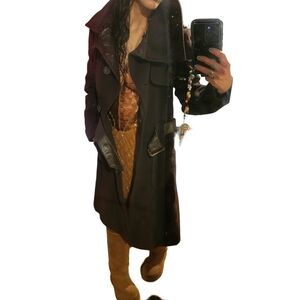 Mackage Black Trench Coat